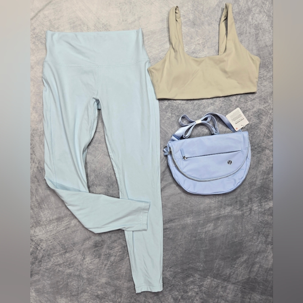 lululemon athletica BUNDLE  Light Blue Align High-Rise Leggings
